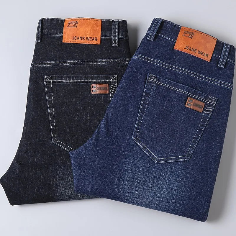 Jean droit en Denim élastique MAEJORKEN