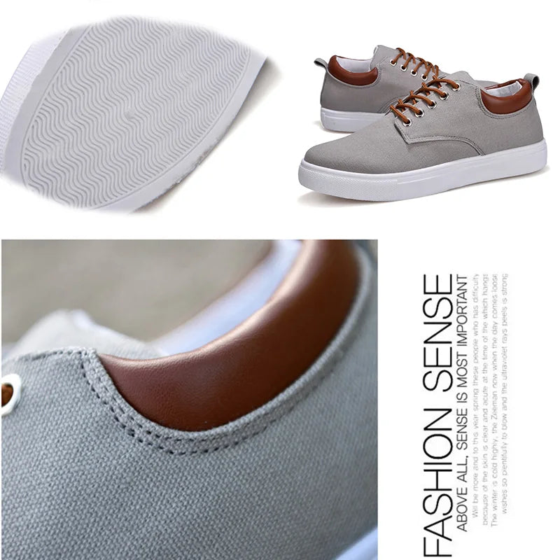 Chaussures en toile italiennes grandes tailles du 39 au 48 tendance été