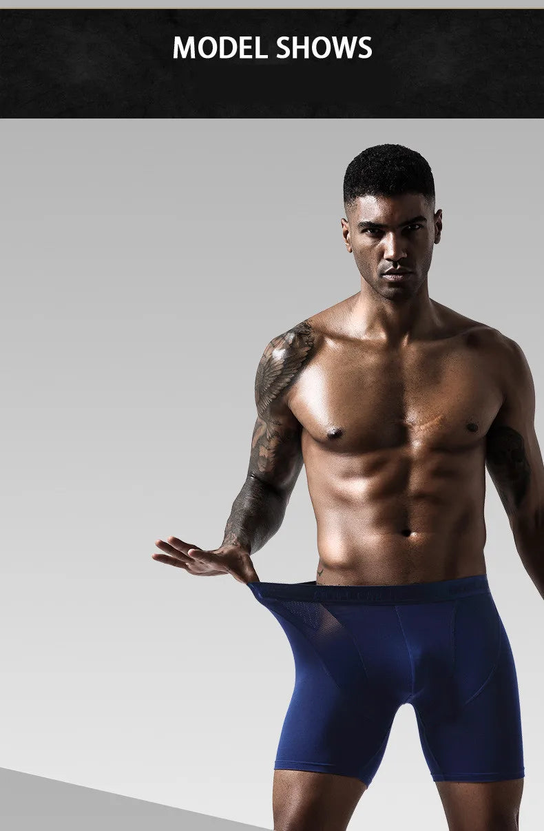 Boxers long hommes