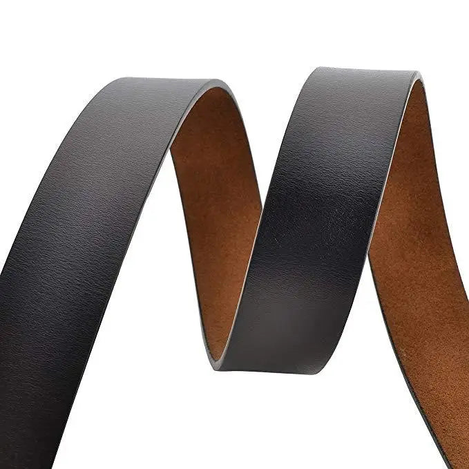 Ceinture en cuir véritable grande taille