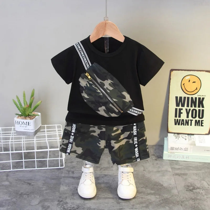 Ensemble t-shirt et short imprimé du 9 mois au 3 ans MAEJORKEN