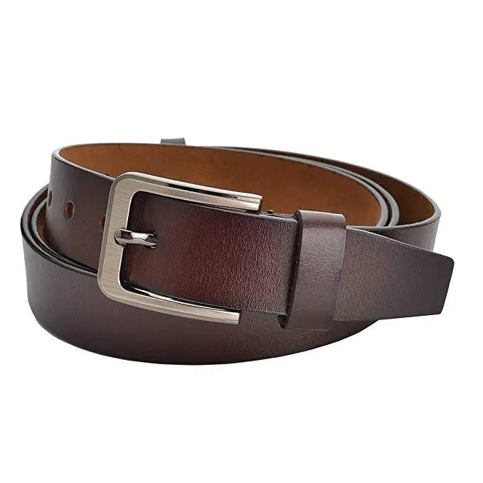 Ceinture en cuir véritable grande taille