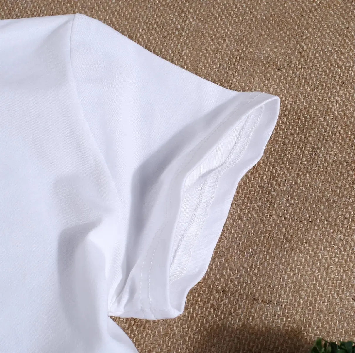 T-Shirt à manches courtes mince couleur unie MAEJORKEN