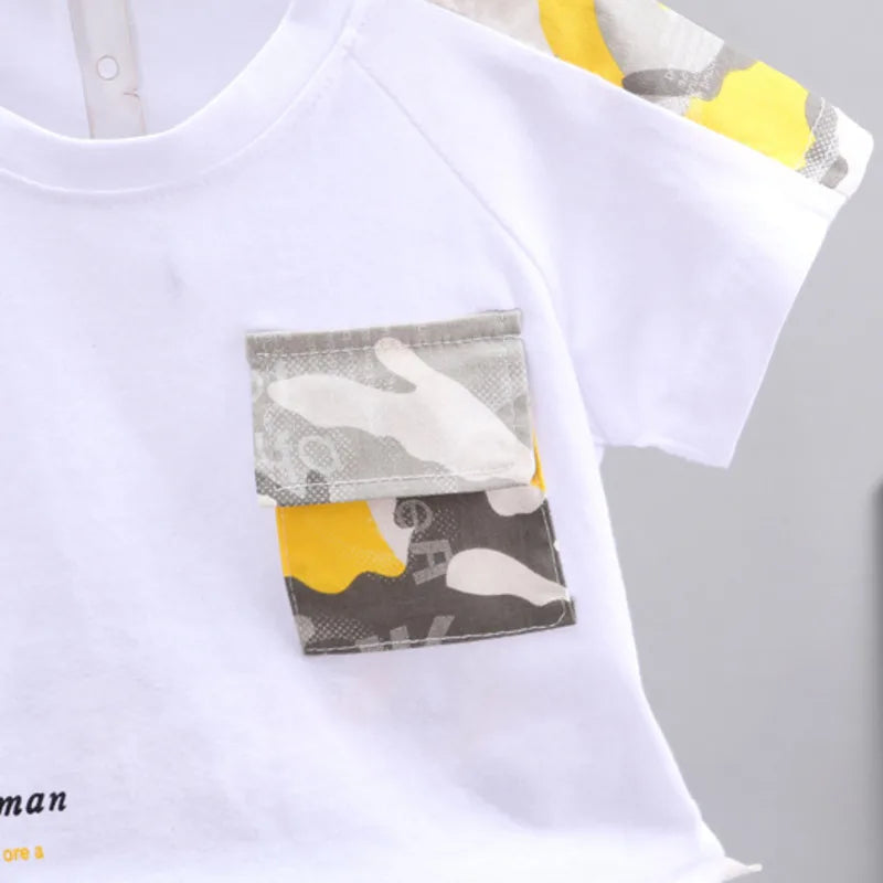 Ensemble t-shirt et short du 9 mois 4 ans