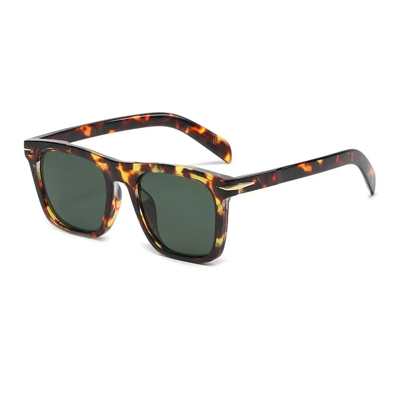 Lunettes de soleil carrées Vintage pour hommes, Anti- lumière bleue MAEJORKEN