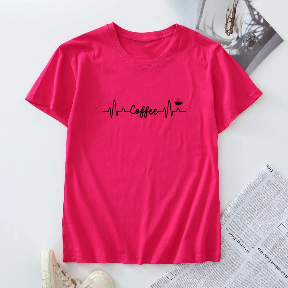 T-shirt à manches courtes 100% coton, grande taille
