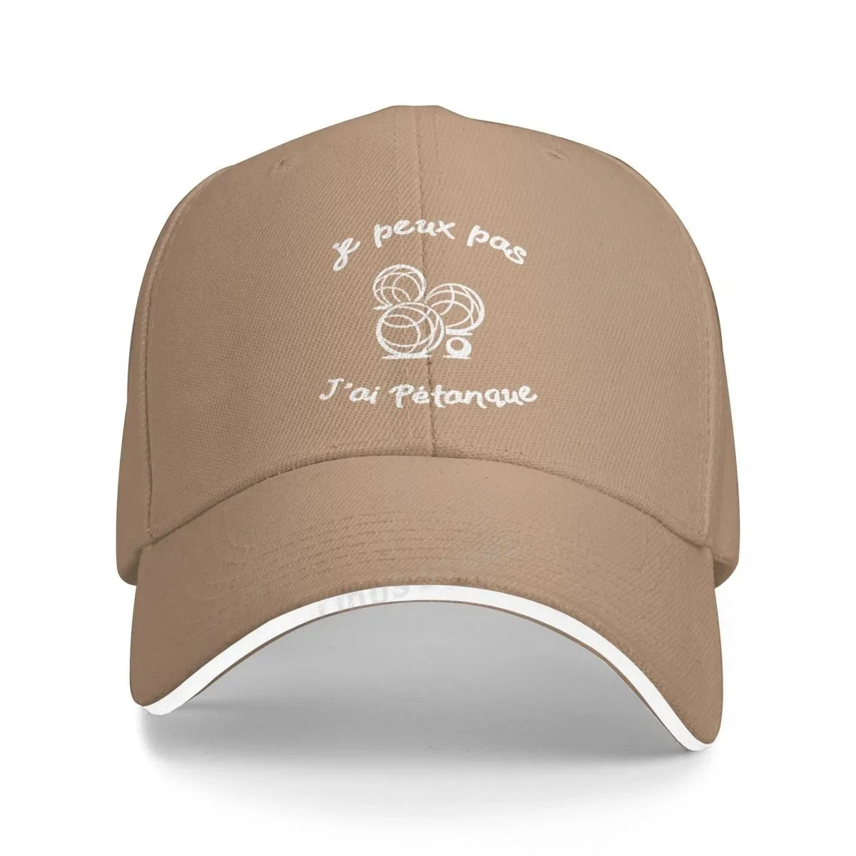 Casquette unisexe pétanque