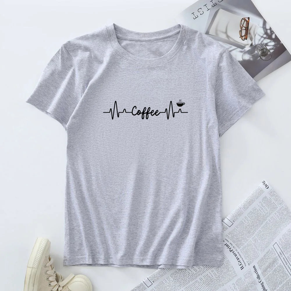 T-shirt à manches courtes 100% coton, grande taille