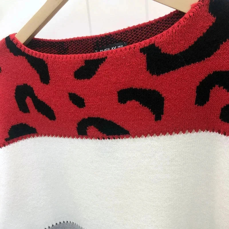 Pull léopard du S au 3XL MAEJORKEN