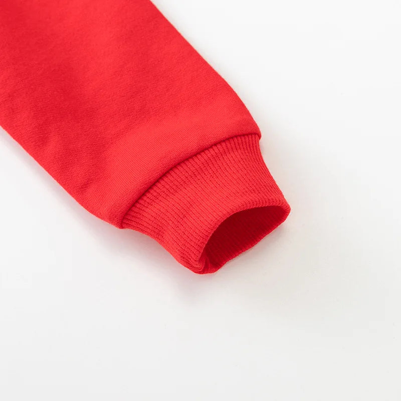 Pull à col rond en coton couleur unie pour garçons de 2 à 7 ans MAEJORKEN