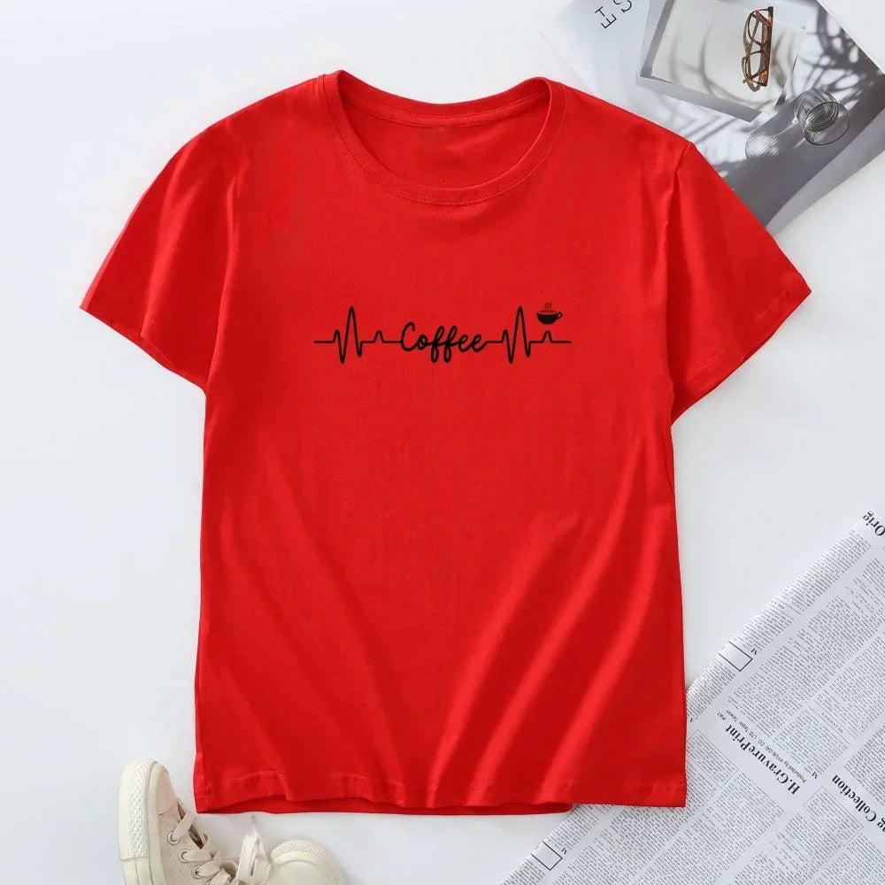 T-shirt à manches courtes 100% coton, grande taille