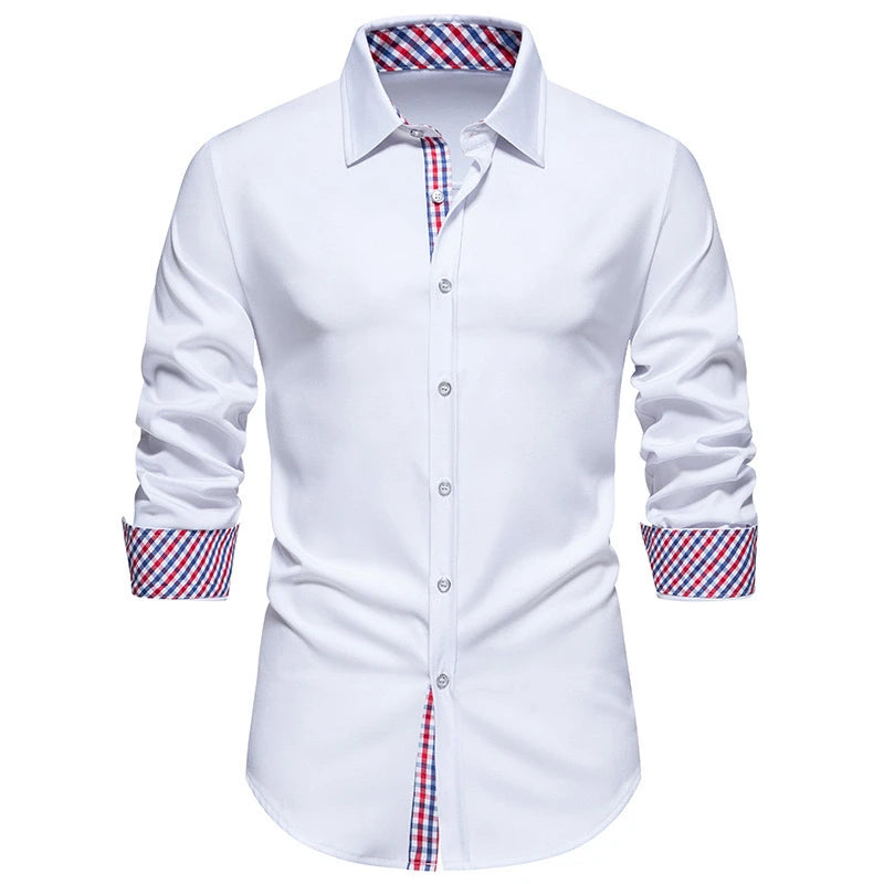 Chemise avec motif imprimé hommes du XS au 6XL