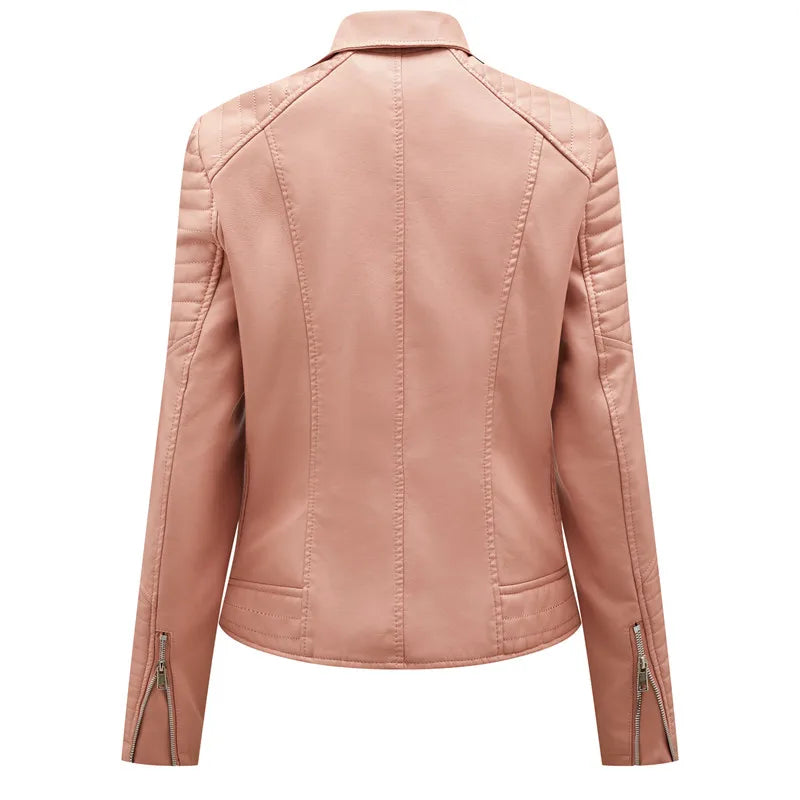 2024 nouvelle mode femmes veste en simili cuir S-XXXL