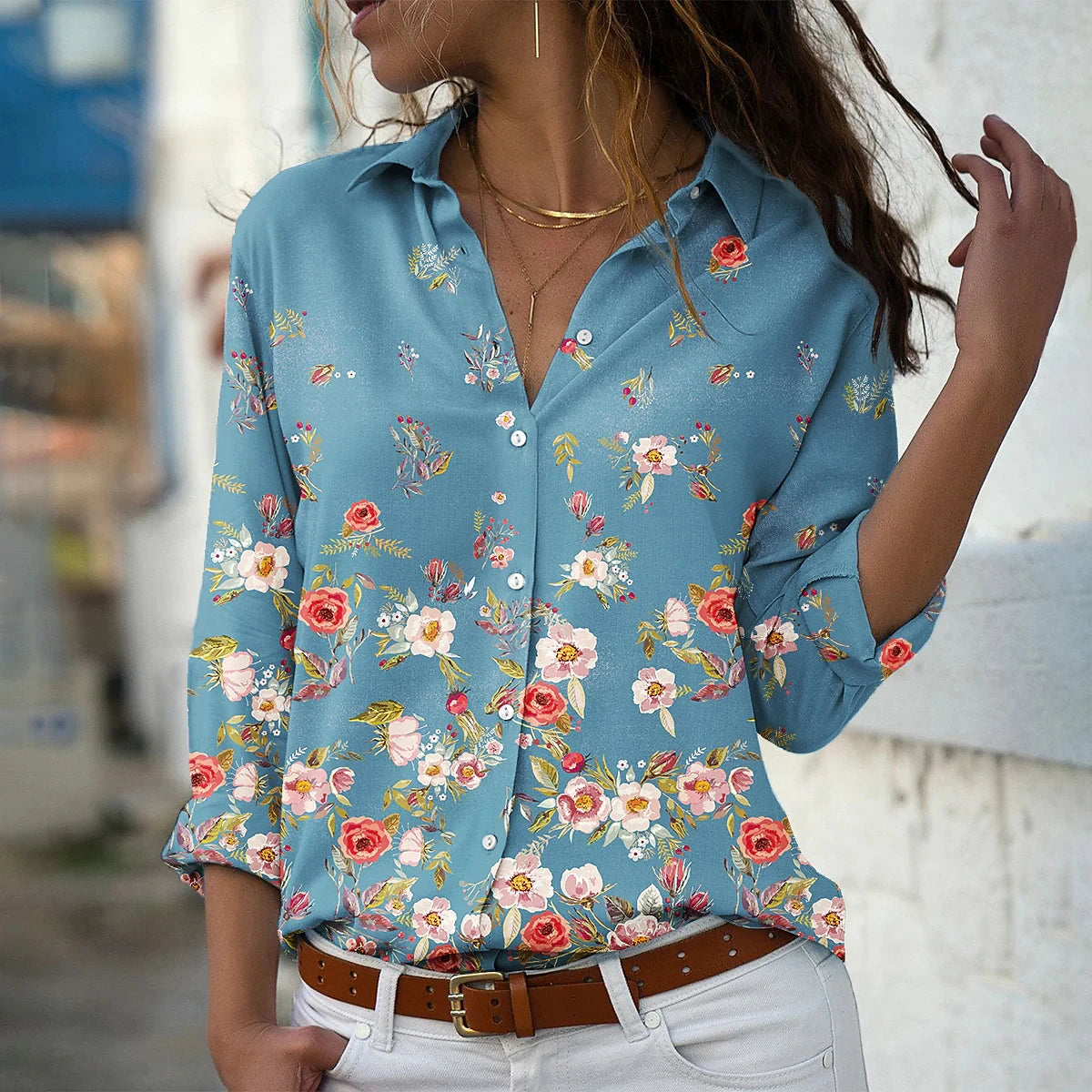 Chemisier couleur