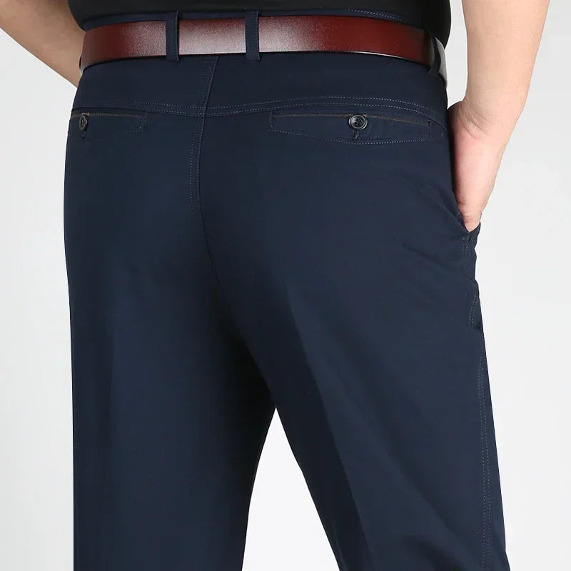 Pantalon Décontracté en Coton Fin MAEJORKEN