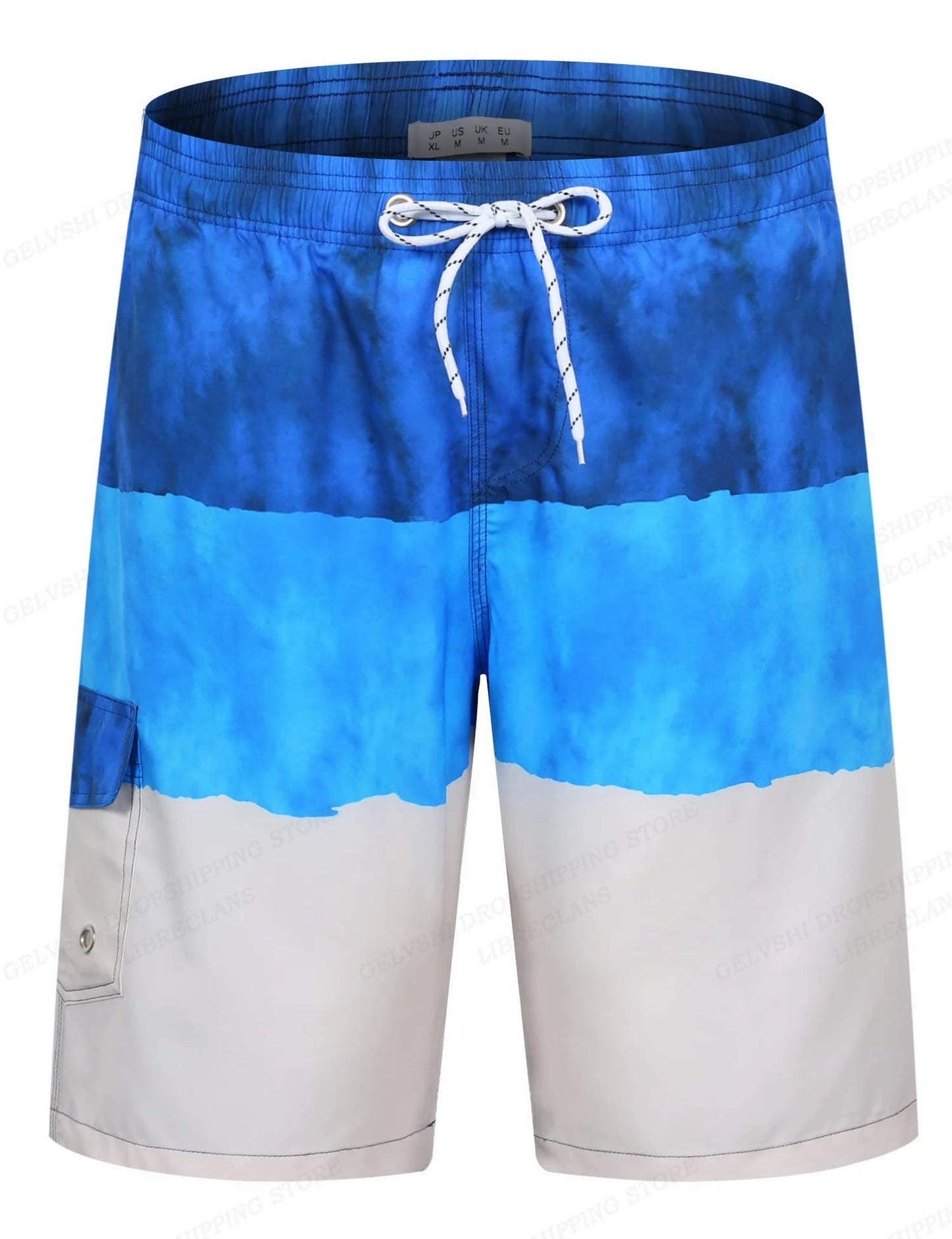 Short de plage rayé MAEJORKEN