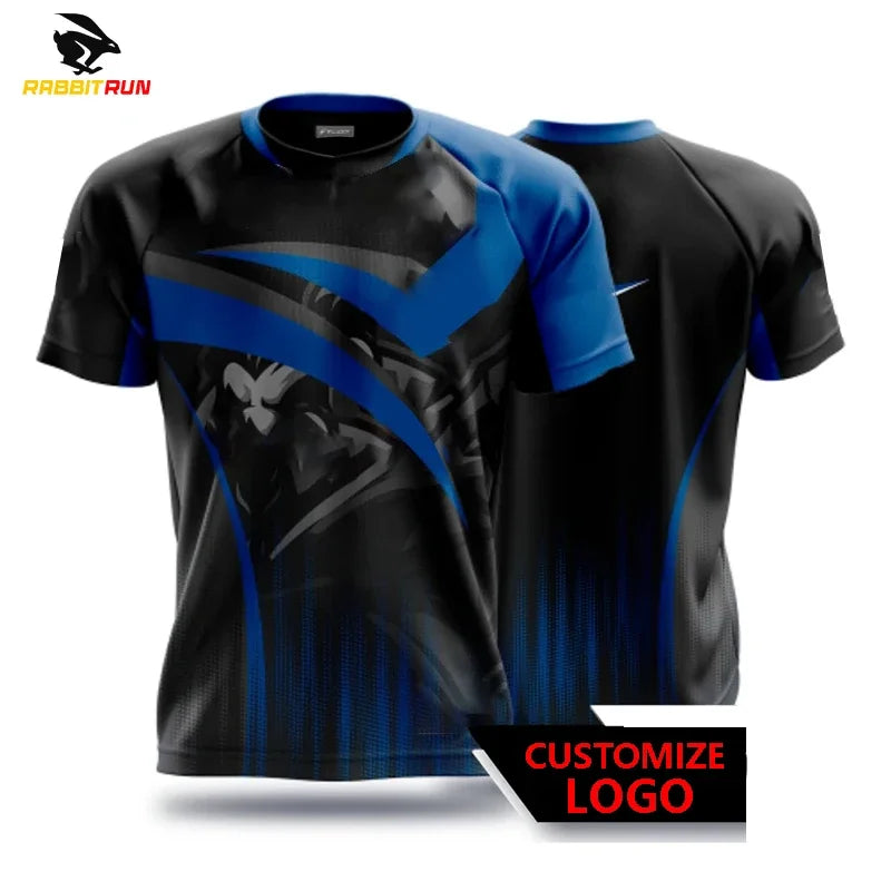 Nouveaux T-shirts pour hommes T-shirts à séchage rapide chemise uniformes vêtements de compétition de jeu T-shirts imprimés garçons Sport respirant MAEJORKEN