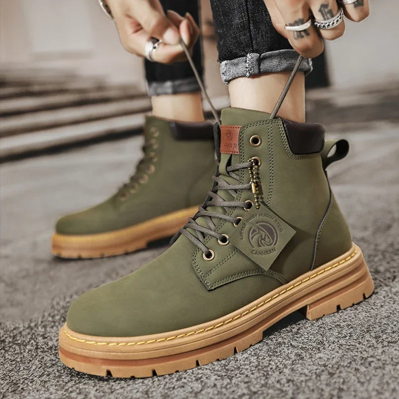 Bottes montantes cuir hommes 39 au 48