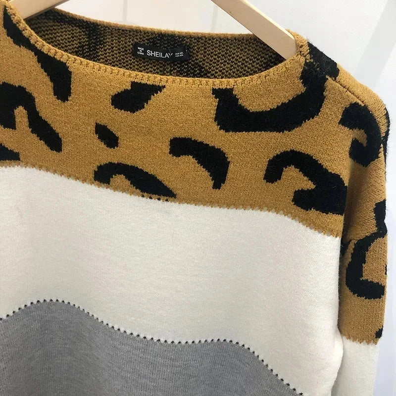 Pull léopard du S au 3XL MAEJORKEN