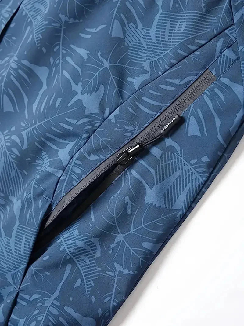 Veste coupe-vent imperméable décontractée pour hommes grande taille du M au 5XL MAEJORKEN