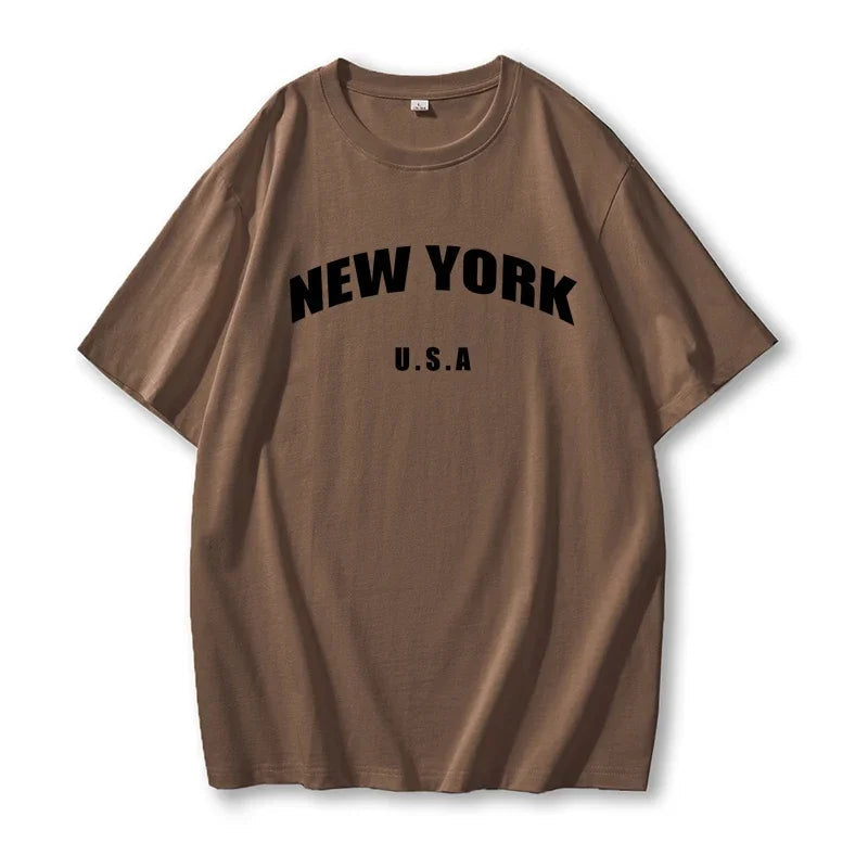 T-shirt new york MAEJORKEN