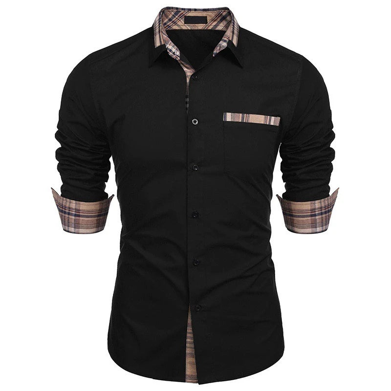 Chemise avec motif imprimé hommes du XS au 6XL