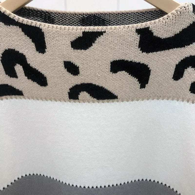 Pull léopard du S au 3XL MAEJORKEN