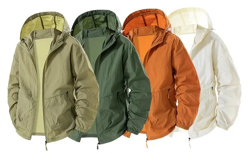 Veste imperméable ,séchage rapide grande taille du M au 8XL MAEJORKEN
