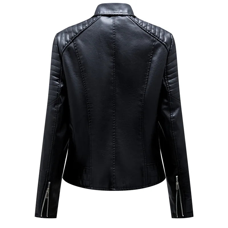 2024 nouvelle mode femmes veste en simili cuir S-XXXL