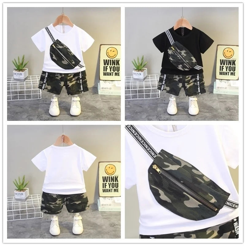 Ensemble t-shirt et short imprimé du 9 mois au 3 ans MAEJORKEN