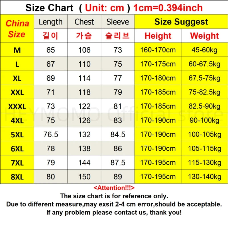 Veste imperméable ,séchage rapide grande taille du M au 8XL MAEJORKEN