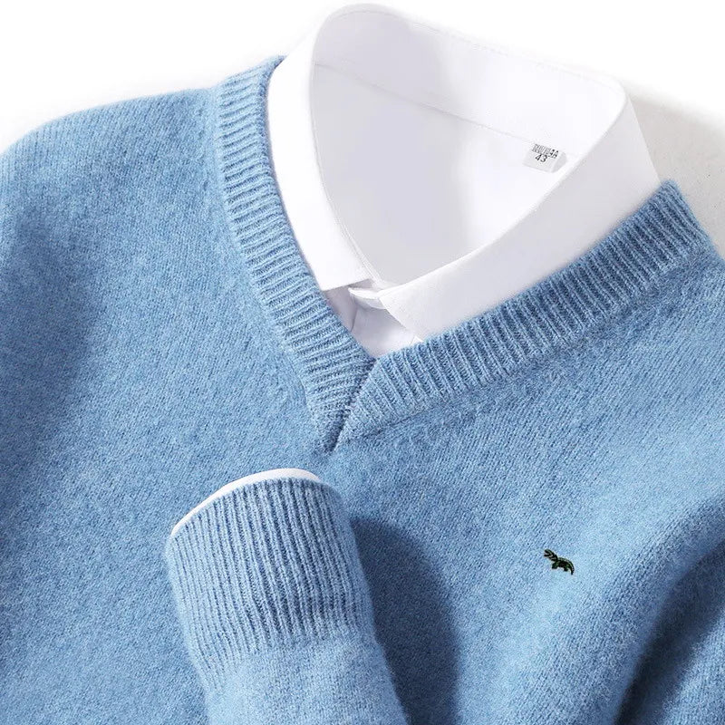 Pull en cachemire de vison MAEJORKEN