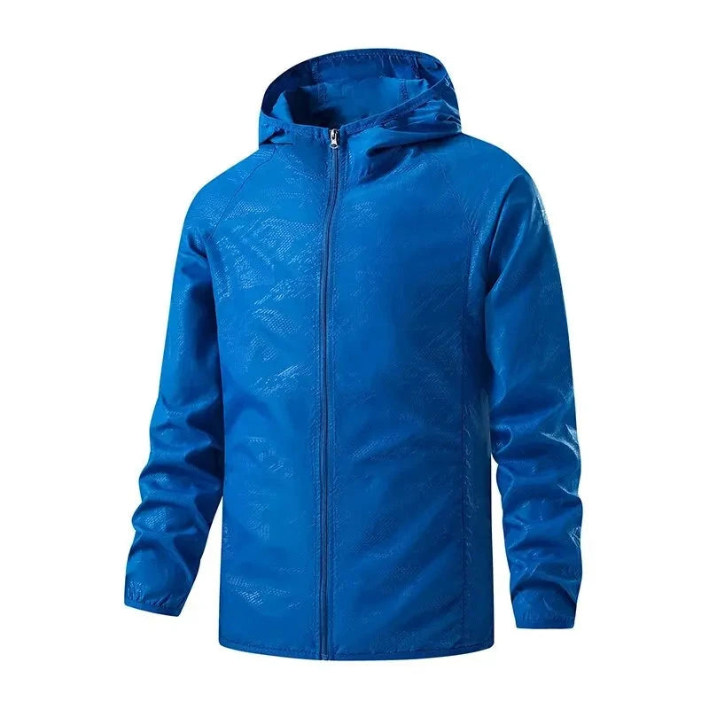 LNGXO hommes femmes vestes de randonnée imperméables Protection solaire coupe-vent Camping escalade manteau de pluie en plein air unisexe vêtements portables MAEJORKEN