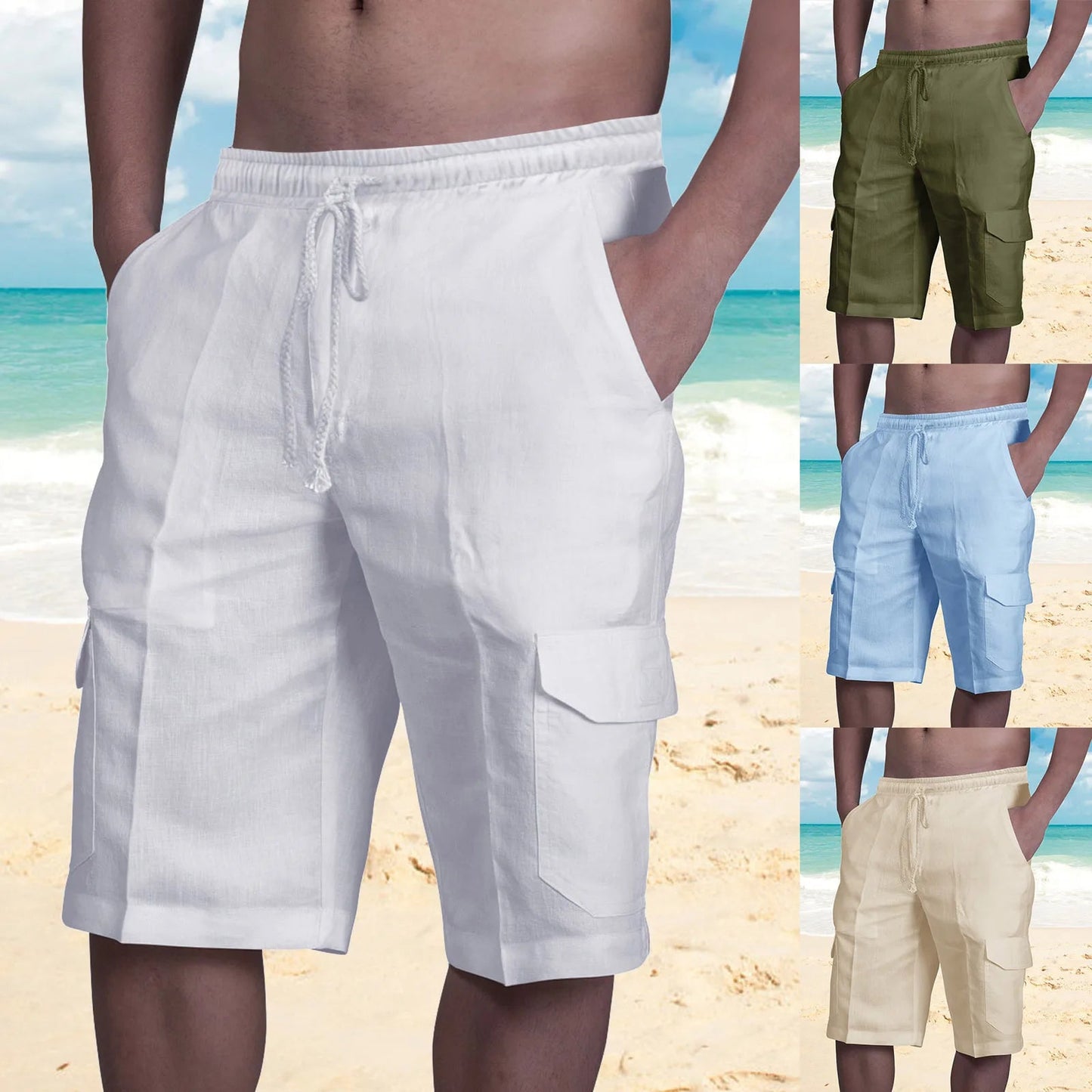 Bermuda taille élastique MAEJORKEN