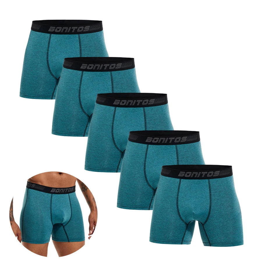 5 pcs boxers bonitos du S au 4XL