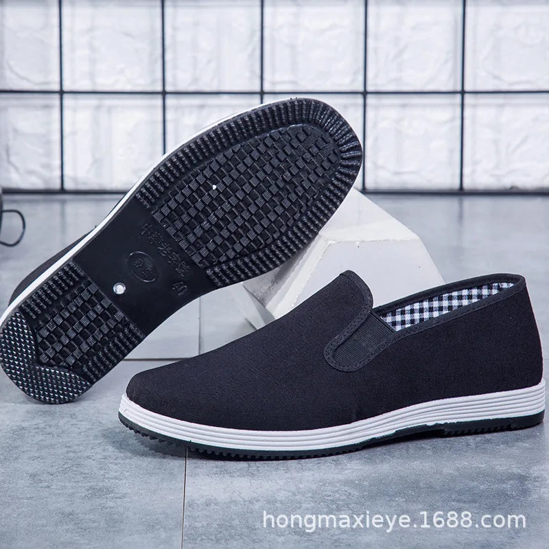 Chaussures décontractées sans lacet toile mocassins du 39 au 44