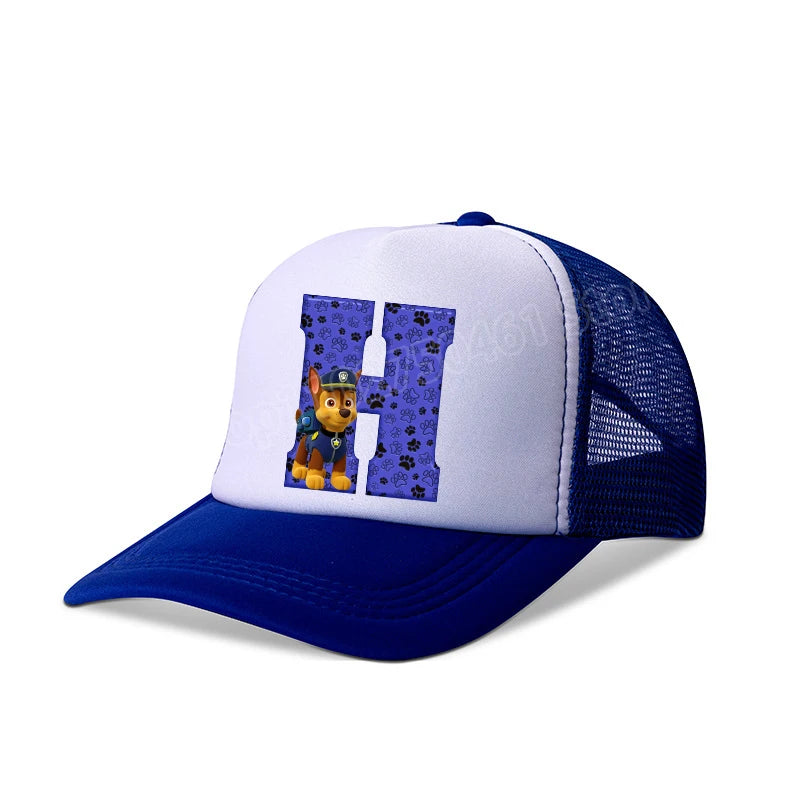 Casquette de Baseball avec les Lettres de pat patrouille