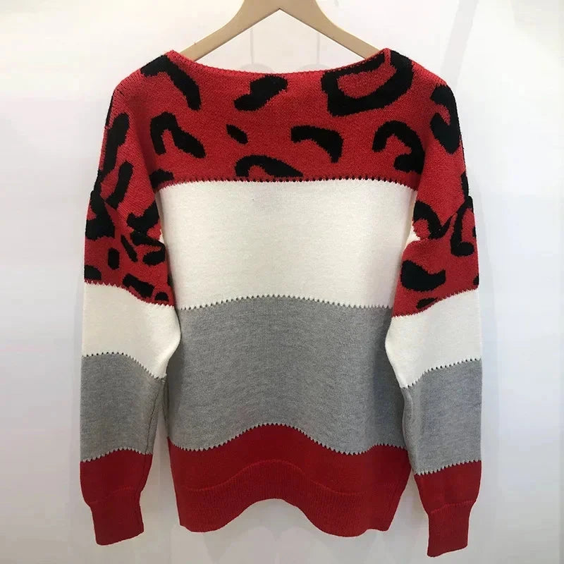 Pull léopard du S au 3XL MAEJORKEN