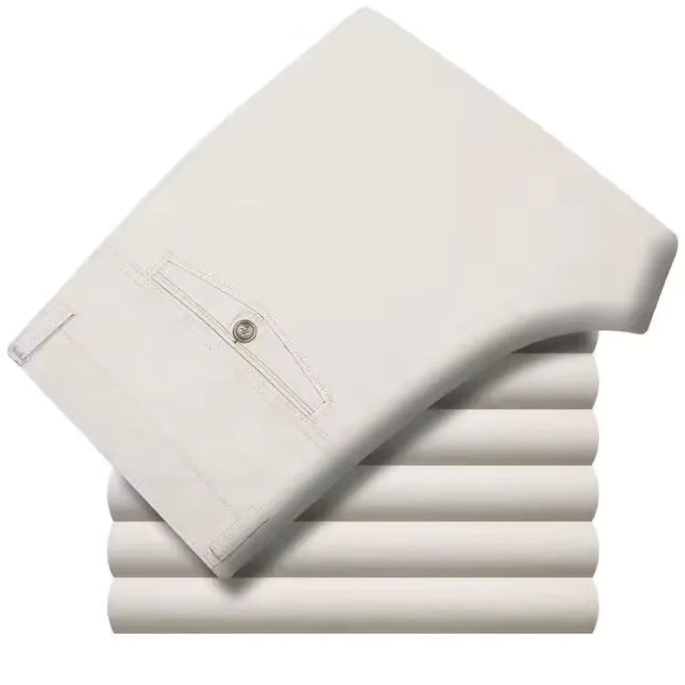 Pantalon Décontracté en Coton Fin MAEJORKEN