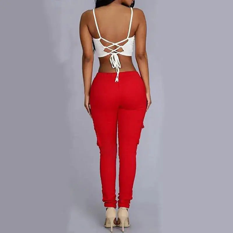 Pantalon jogging femmes taille haute MAEJORKEN