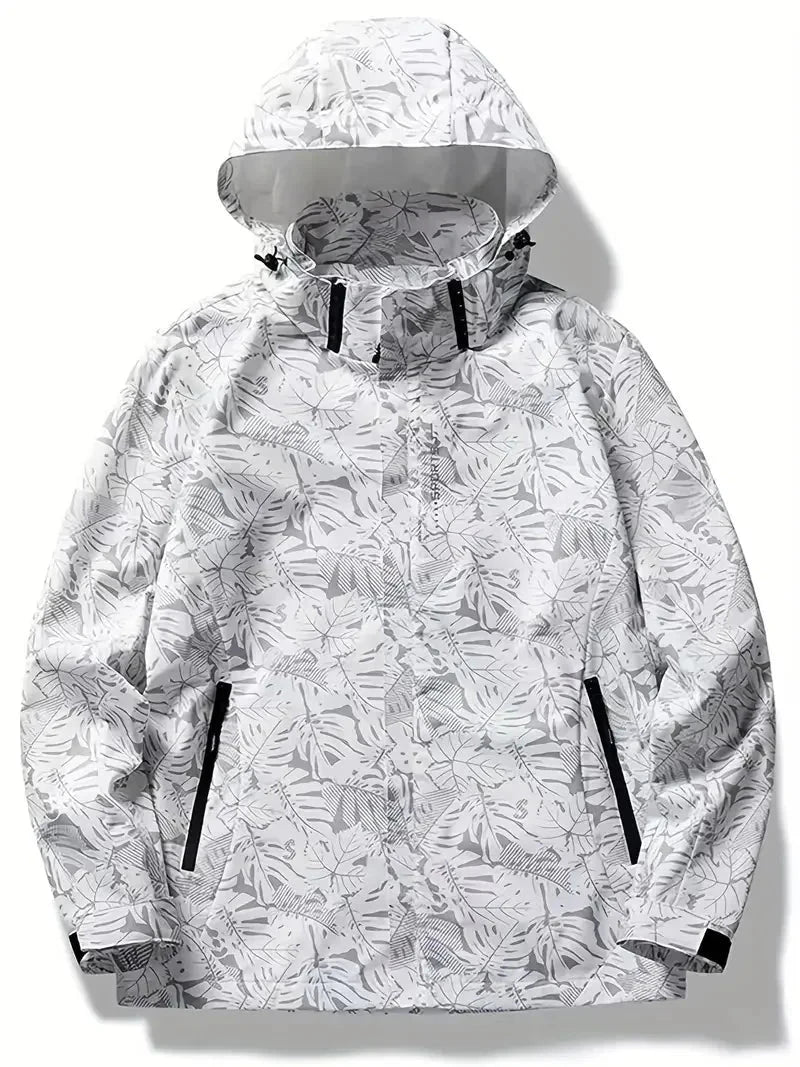 Veste coupe-vent imperméable décontractée pour hommes grande taille du M au 5XL MAEJORKEN