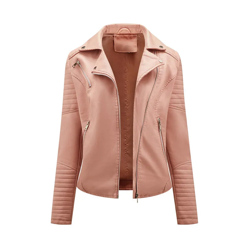 2024 nouvelle mode femmes veste en simili cuir S-XXXL
