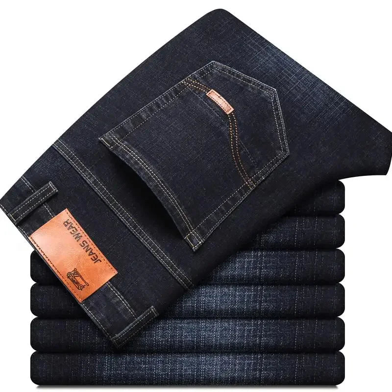 Jean droit en Denim élastique MAEJORKEN