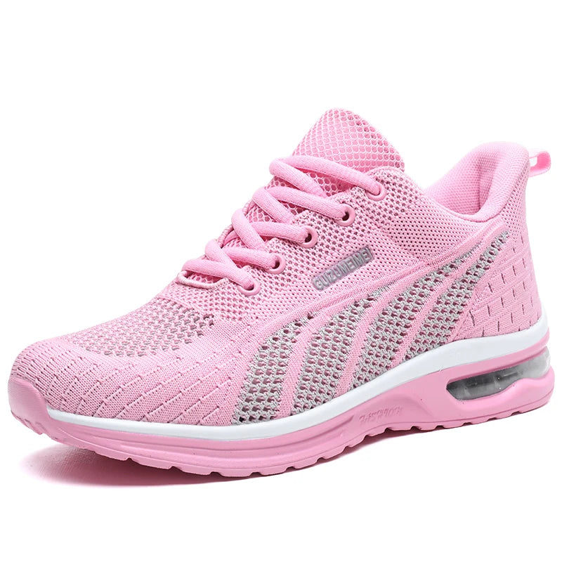 Chaussures de course en maille respirante pour femmes