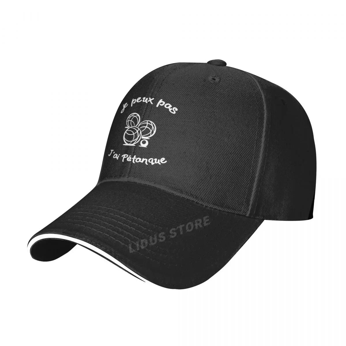 Casquette unisexe pétanque