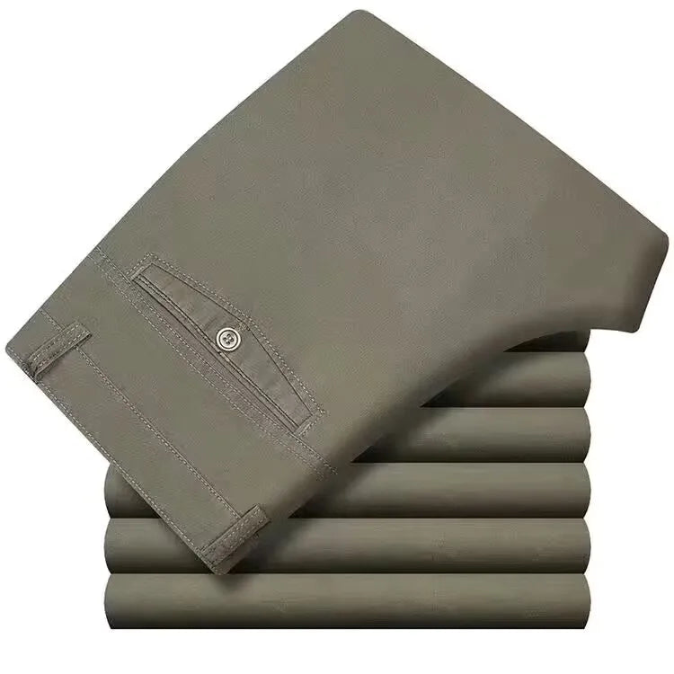 Pantalon Décontracté en Coton Fin MAEJORKEN
