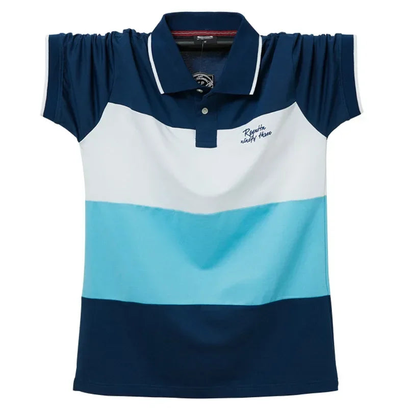 Polo hommes manches courtes coton grande taille M-6XL
