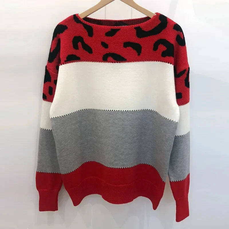 Pull léopard du S au 3XL MAEJORKEN