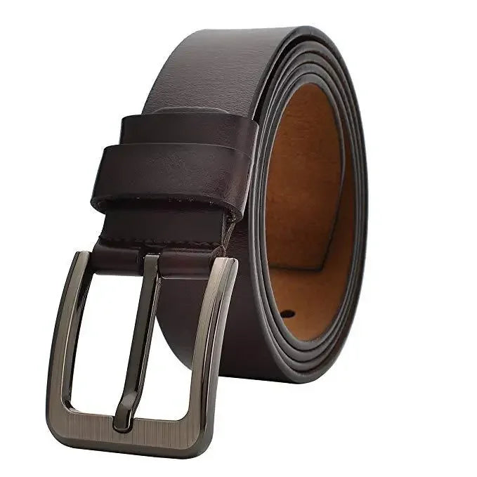 Ceinture en cuir véritable grande taille
