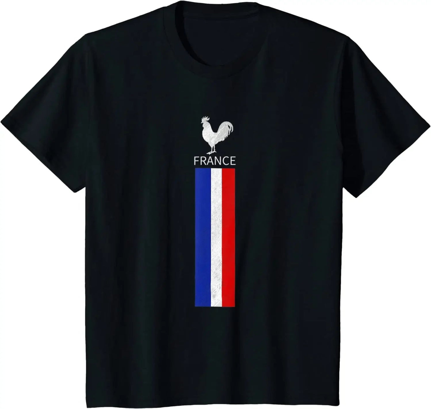 T-Shirt en Coton de l'Équipe de Football de France du S au 6XL MAEJORKEN
